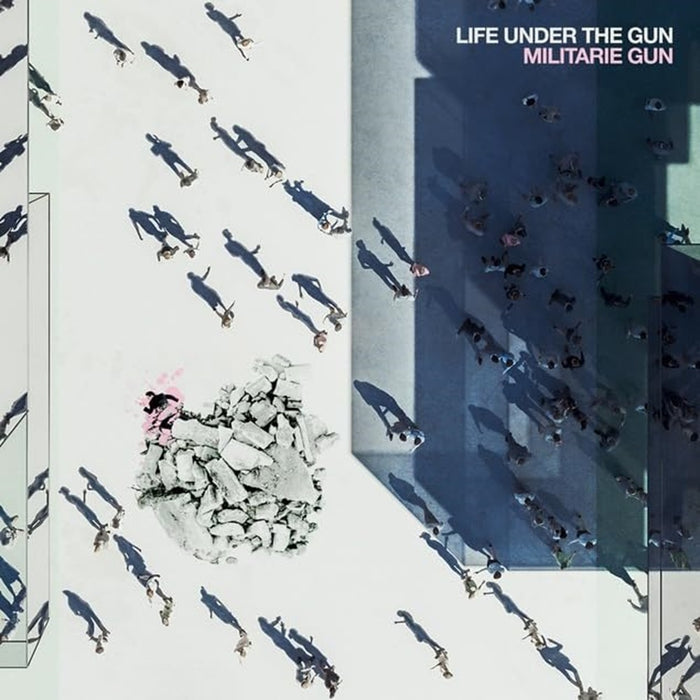 Militarie Gun Life Under The Gun Vinyl LP Neon Blue Colour 2023