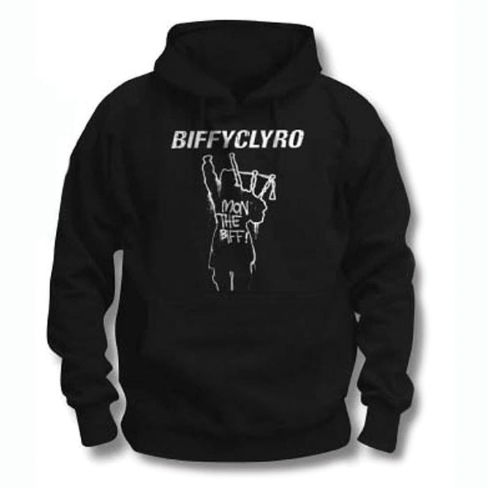 Biffy Clyro Mon The Biff Black Medium Hoodie