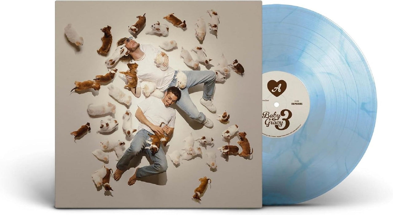 Yung Gravy, bbno$ Baby Gravy 3 Vinyl LP Baby Blue Colour 2023