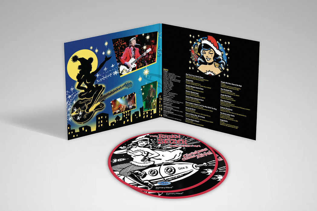 The Brian Setzer Orchestra Christmas Comes Alive! Vinyl LP Picture Disc RSD Black Friday 2026 Due Out 28/11/26
