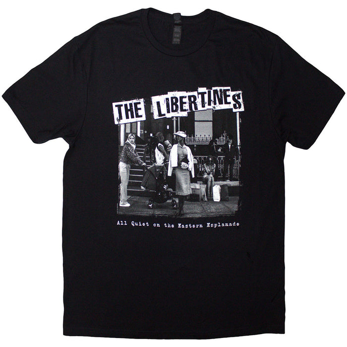 The Libertines All Quiet On The ... Album Black & White XX-Large T-Shirt