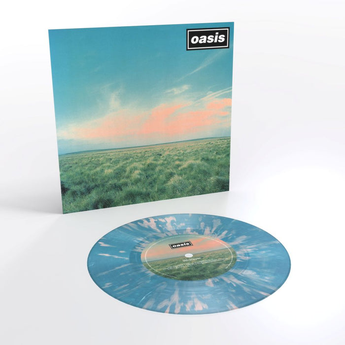 Oasis Whatever 7" Vinyl Single Pink & Blue Spatter Colour Due Out 21/02/25