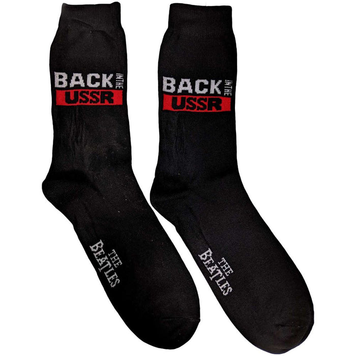 The Beatles Unisex Ankle Socks: Back In The Ussr (Uk Size 7 - 11)