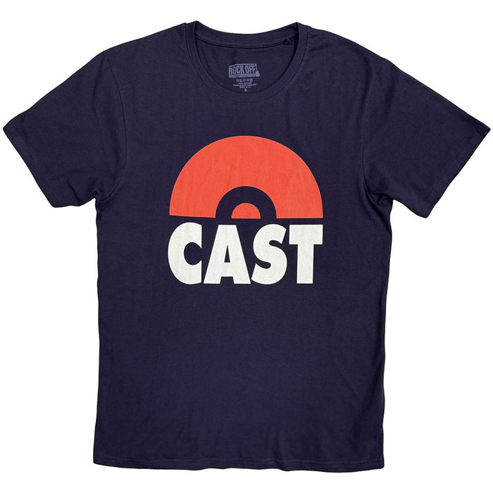 Cast Classic Logo Navy Blue Small T-Shirt