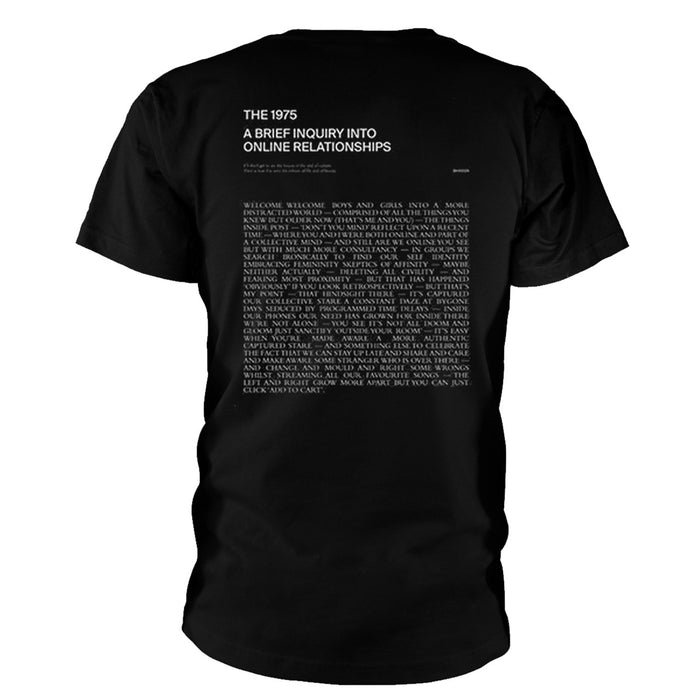 The 1975 ABIIOR Welcome Welcome Version 2 Black Large T-Shirt