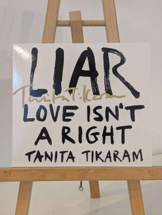 Tanita Tikaram LIAR (Love Isn't A Right) CD *SIGNED* 2025
