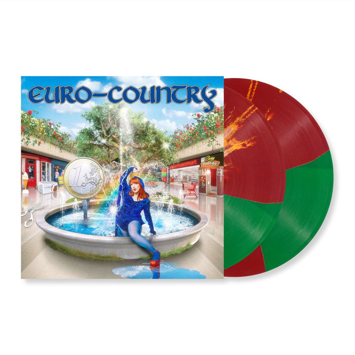 CMAT EURO-COUNTRY Vinyl LP Indies Transparent Green & Red w/Splatter Yellow Colour 2025