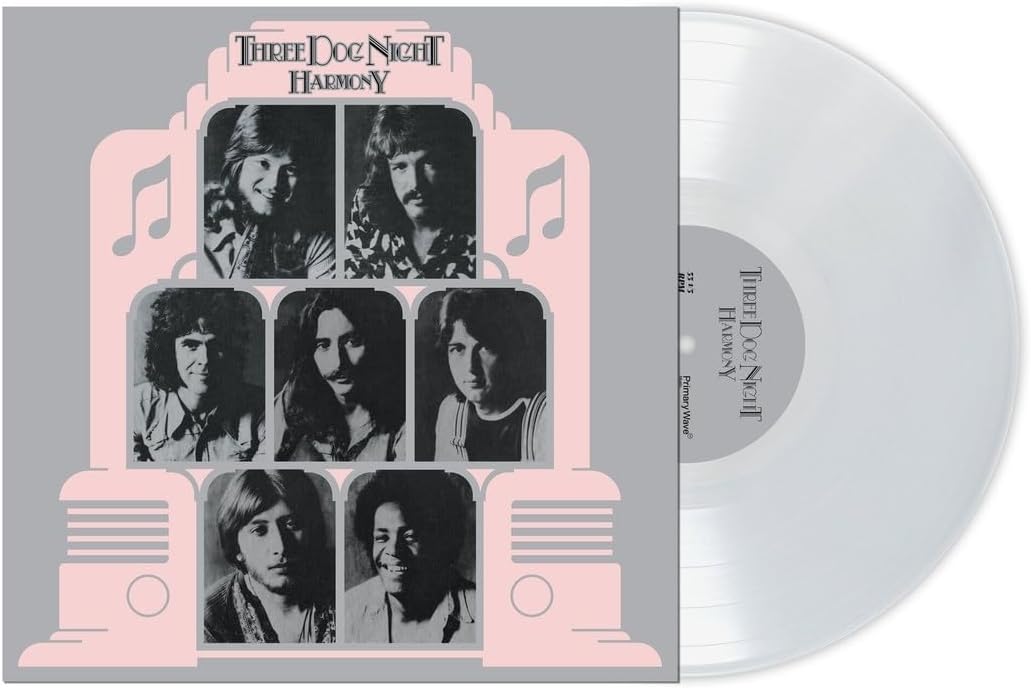 Three Dog Night Harmony (55th Anniversary) Vinyl LP Clear Colour Due Out 18/09/26