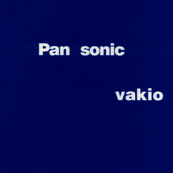 Pan Sonic Vakio Vinyl LP 2003