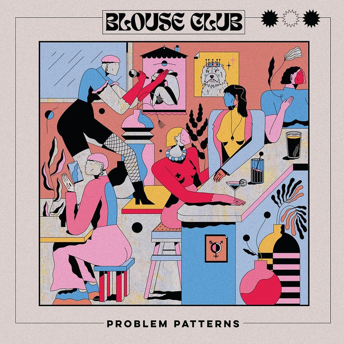 Problem Patterns Blouse Club Vinyl LP Pink Colour 2023