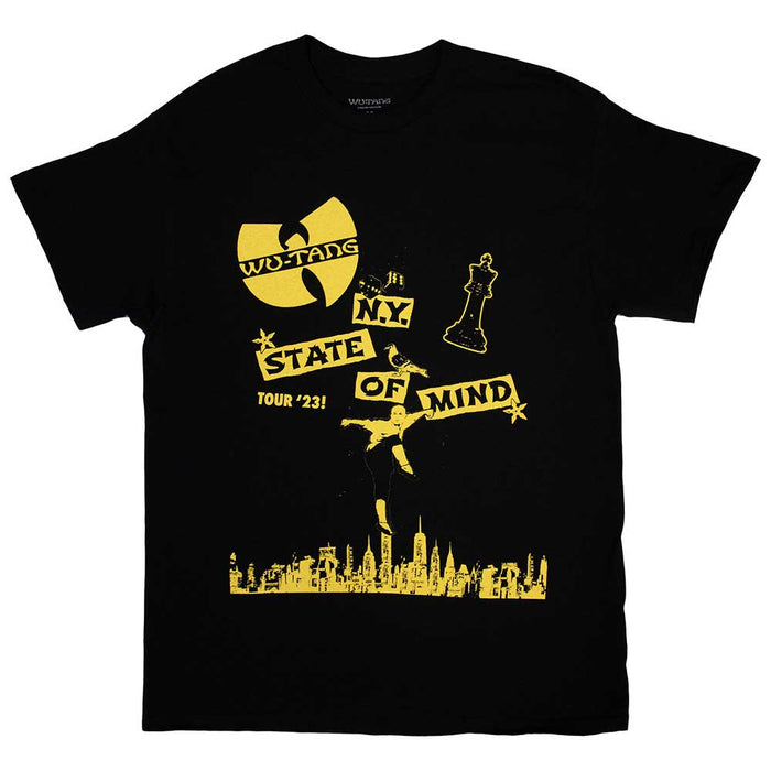 Wu-Tang Clan Tour '23 NY State Of Mind Black X-Large T-Shirt