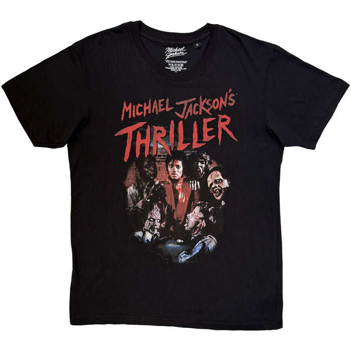 Michael Jackson Thriller Zombies Black Small T-Shirt