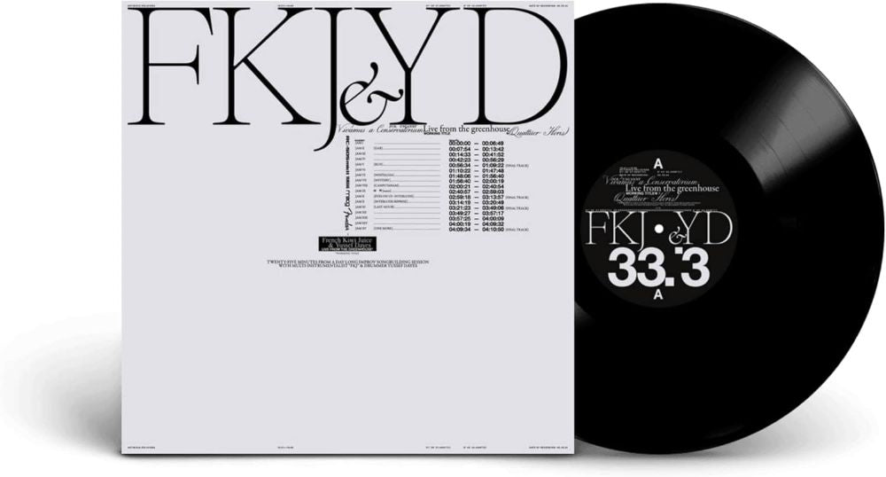 FKJ & Yussef Dayes Live From The Greenhouse Vinyl LP 2025