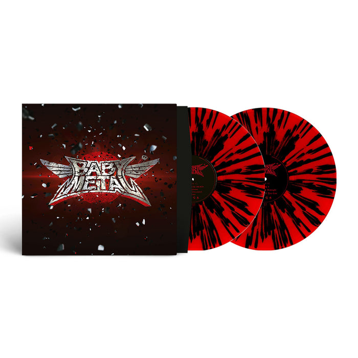 BABYMETAL (Self Titled) Vinyl LP Red & Black Splatter Colour 2025