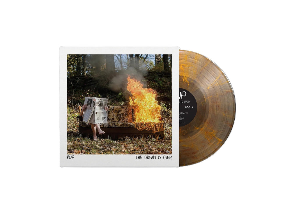 PUP The Dream Is Over Vinyl LP Clear/Red/Orange Swirl Colour Due Out 21/08/26