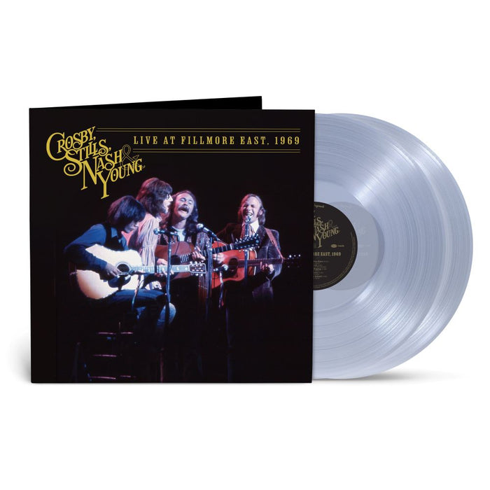 Crosby, Stills, Nash & Young Live At Fillmore East, 1969 Vinyl LP Indies Clear Colour 2024