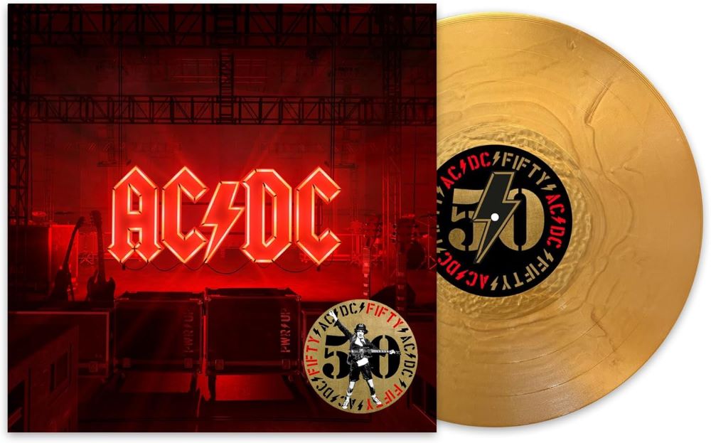 AC/DC POWER UP Vinyl LP Gold Colour Due Out 27/09/24