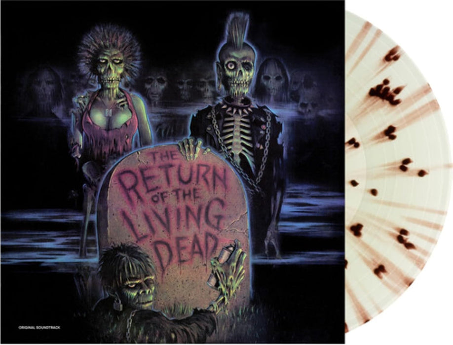 Various Artists - The Return Of The Living Dead Original Soundtrack Vinyl LP Radioactive Green/Brown Tarman Splatter Colour 2026