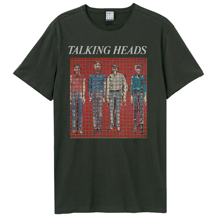 Talking Heads Buildings And Food Amplified Charcoal X-Large Unisex T-Shirt