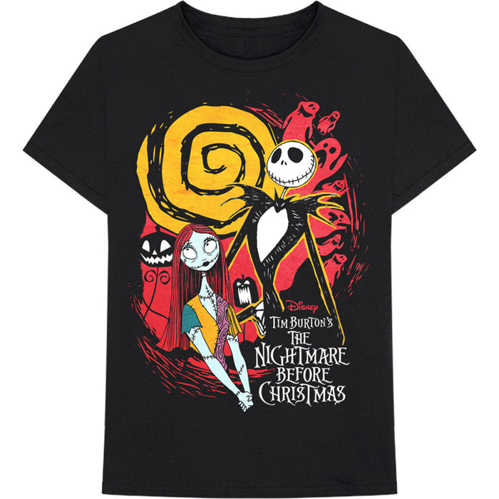 Disney The Nightmare Before Christmas Short Sleeve Medium Christmas T-Shirt