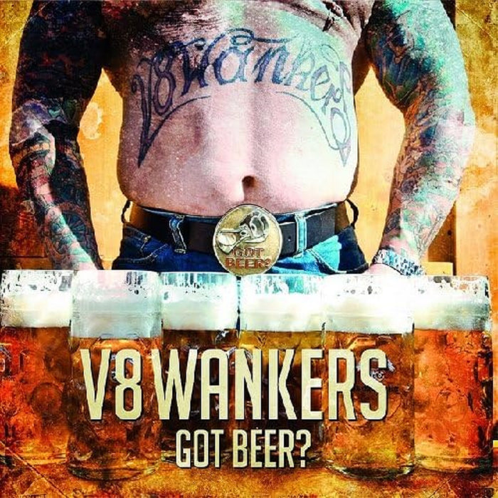 V8 Wankers Got Beer? Vinyl LP 2013