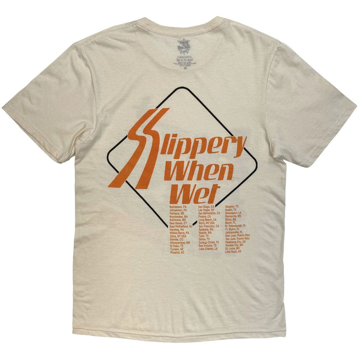 Bon Jovi Slippery When Wet Tour 86-87 Medium T-Shirt