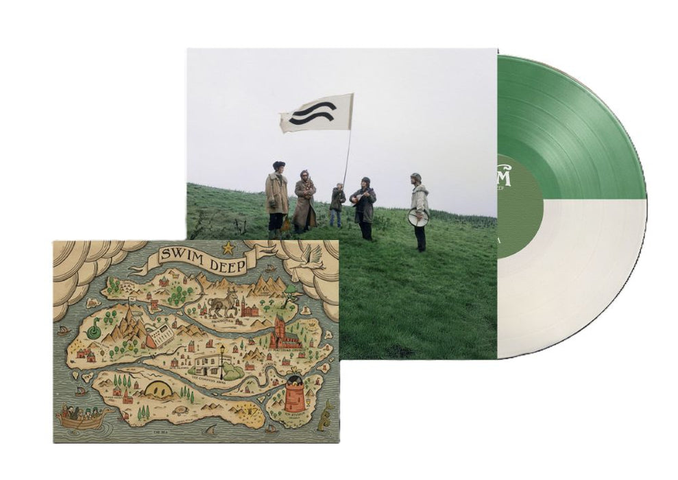 Swim Deep Hum Vinyl LP Indies Green/White Colour Due Out 19/06/26