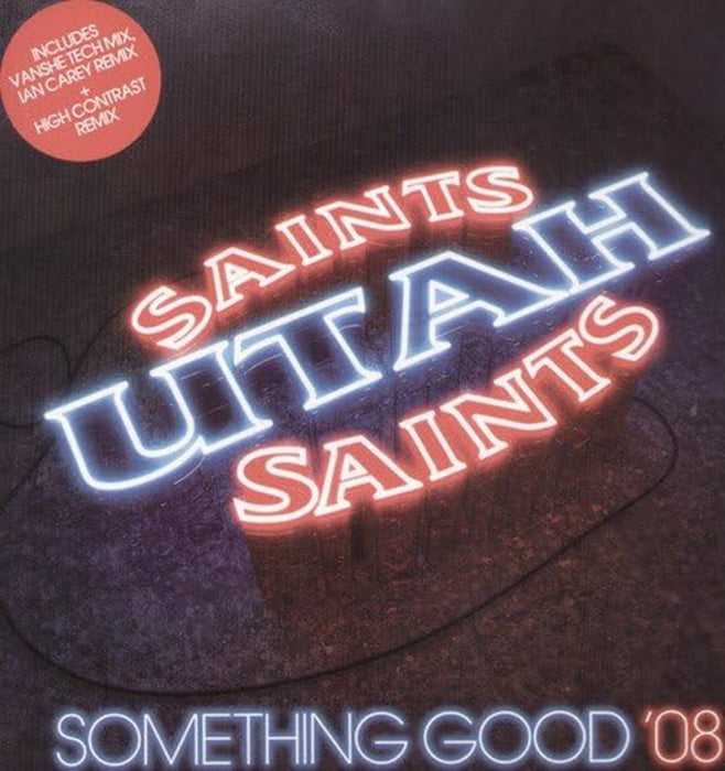 Utah Saints Something Good '08 12" Vinyl Single 2008