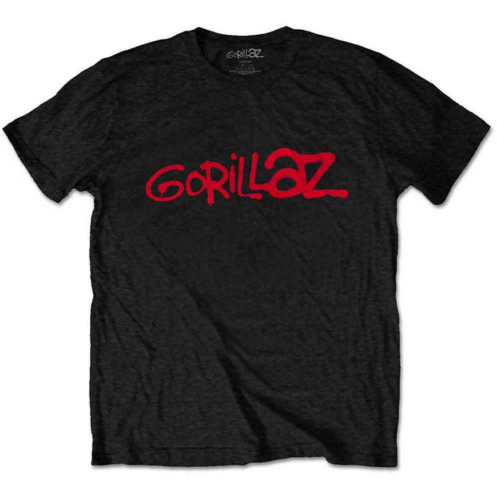 Gorillaz Logo Black XX-Large T-Shirt