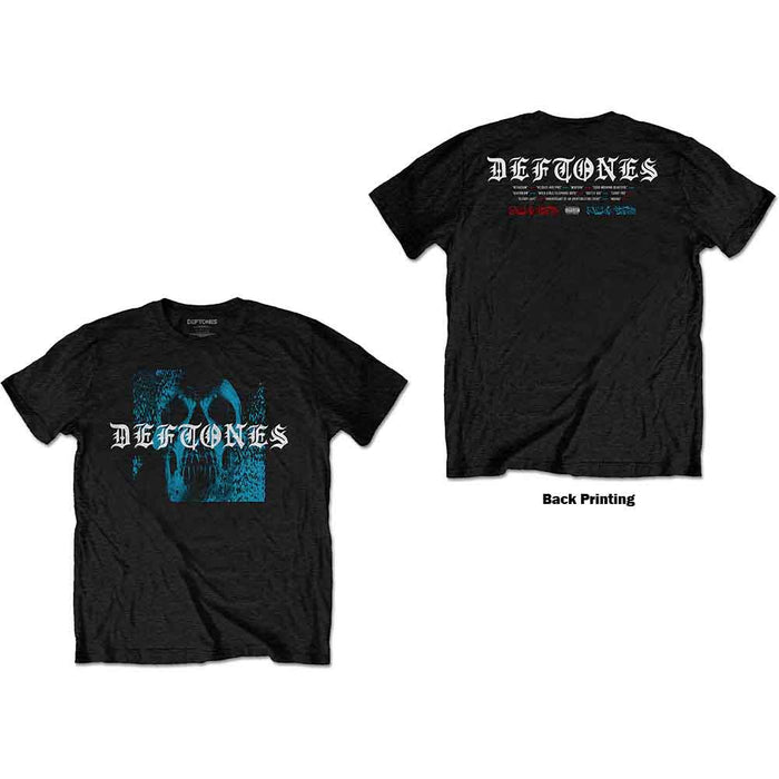 Deftones Static Skull Black Small T-Shirt