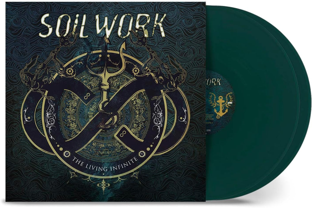 Soilwork The Living Infinite Vinyl LP Dark Green Colour 2024