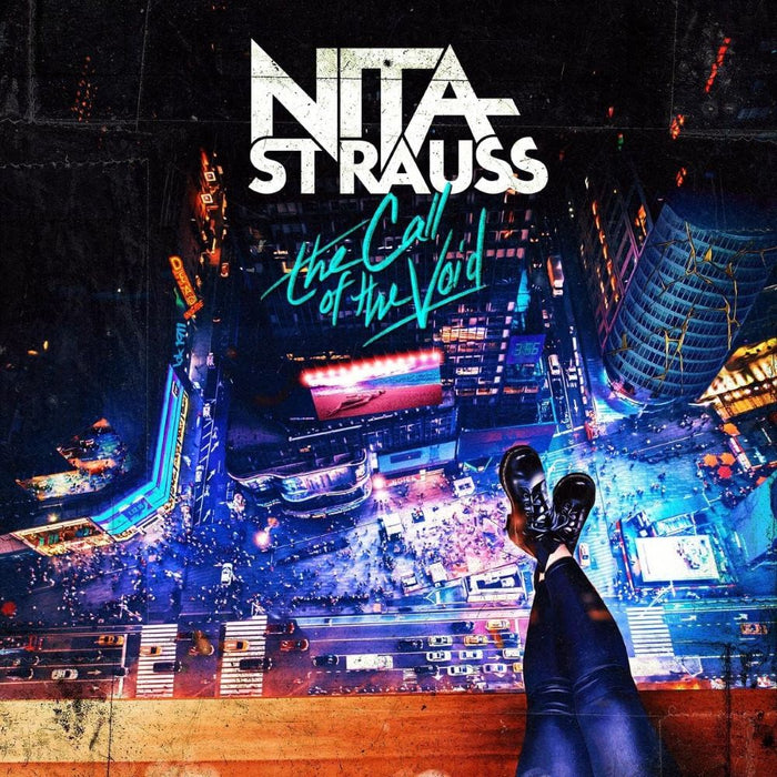 Nita Strauss The Call of the Void Vinyl LP Blue/Black/Orange w/Black Splatter Colour 2023