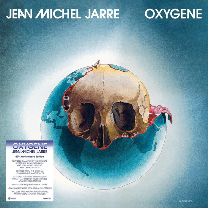 Jean-Michel Jarre Oxygene (50th Anniversary Remastered Edition) Vinyl LP Due Out 20/11/26