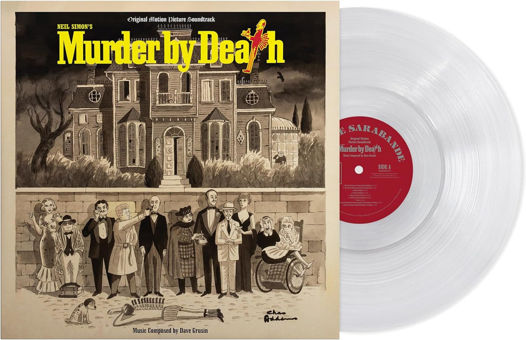 Dave Grusin Murder By Death Vinyl LP Translucent Clear Colour 2024