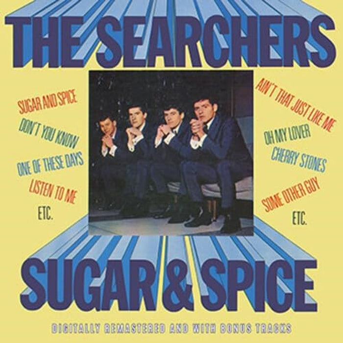 The Searchers Sugar & Spice + Bonus Tracks Vinyl LP 2023