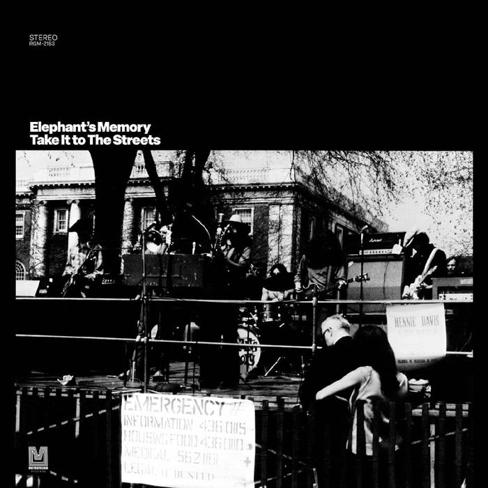Elephant's Memory Take It To The Streets Vinyl LP Clear/Black Swirl Colour Due Out 07/08/26