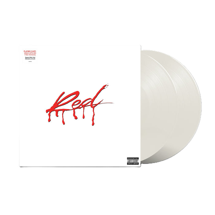 Playboi Carti Whole Lotta Red (5 Year Anniversary Edition) Vinyl LP Rain Cloud White Opaque Colour 2025