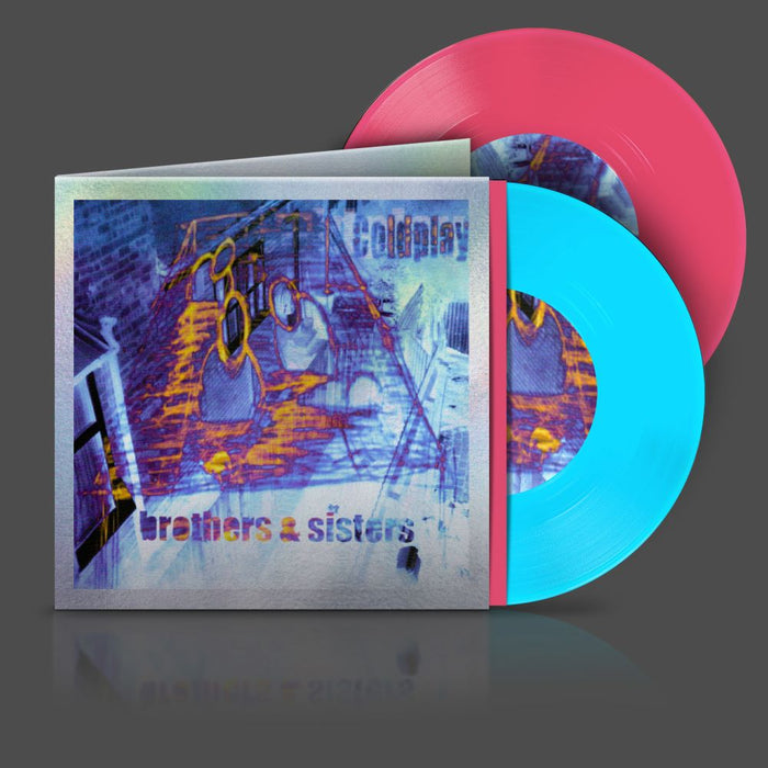 Coldplay Brothers & Sisters 7" Vinyl Single 25th Anniversary Blue & Pink Colour Due Out 29/11/24