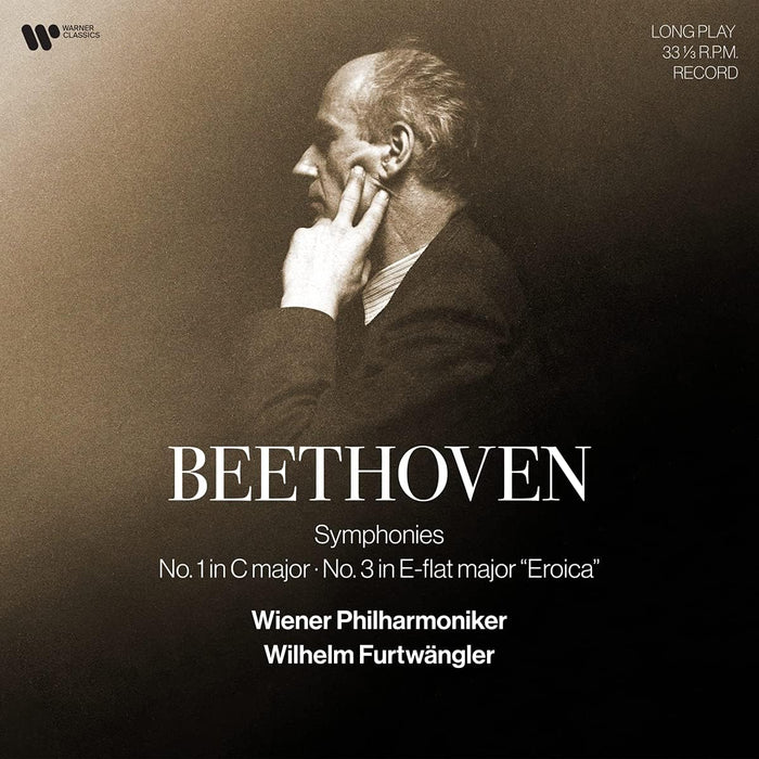 Wilhelm Furtwangler Beethoven: Symphonies 1 & 3 'Eroica' Vinyl LP 2021