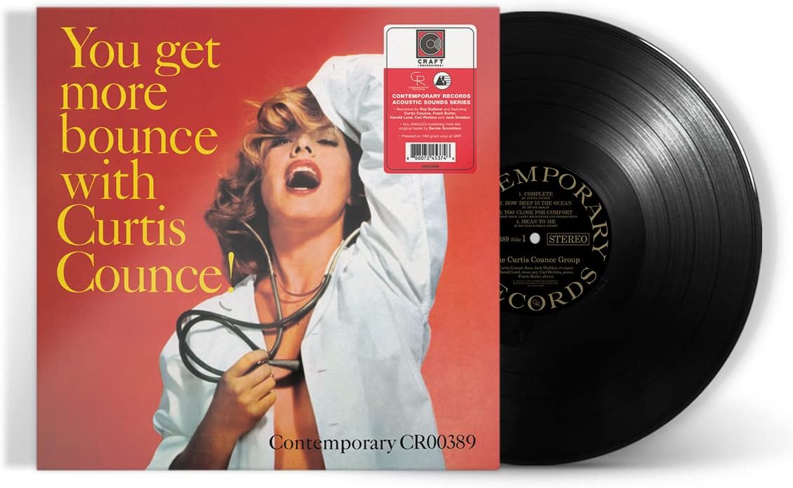 Curtis Counce You Get More Bounce With Curtis Counce! Vinyl LP 2023