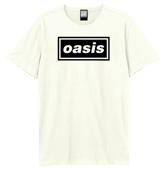 Oasis Black Logo White XX-Large T-Shirt
