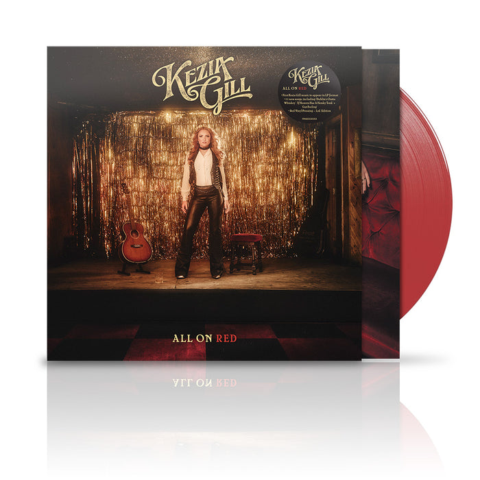 Kezia Gill All on Red Vinyl LP Red Colour Due Out 13/02/26