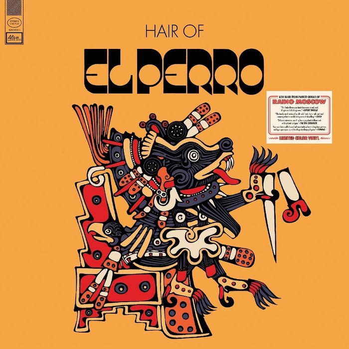 El Perro Hair Of Vinyl LP Clear Orange Colour 2023