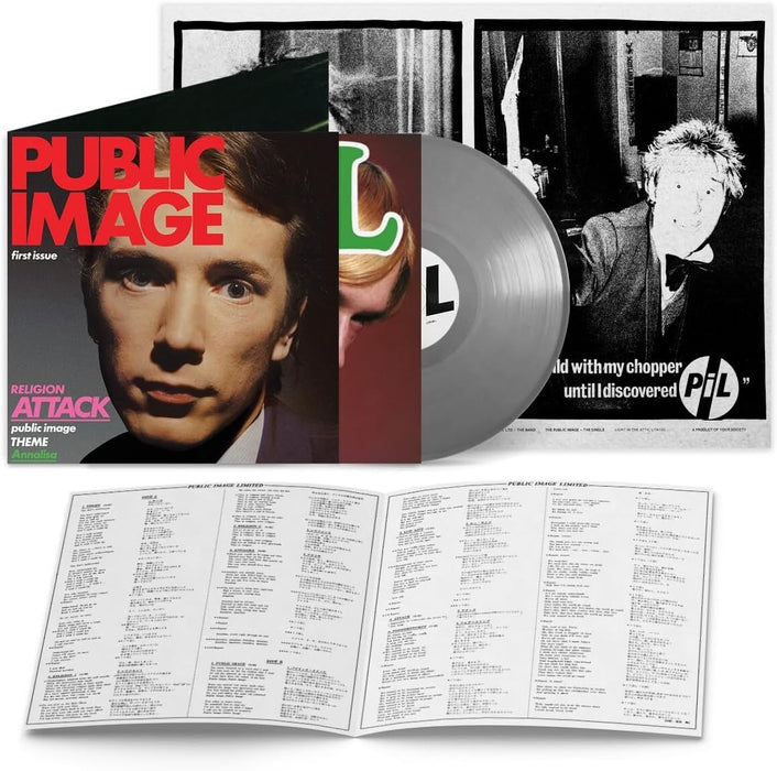 Public Image Ltd. First Issue Vinyl LP Metallic Silver Colour 2024