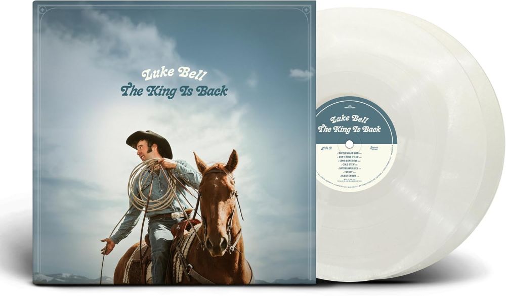 Luke Bell The King Is Back Cloudy Vinyl LP 2025