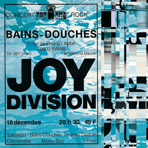 Joy Division Live At Les Bains Douches, Paris Vinyl LP 2015 — Assai Records