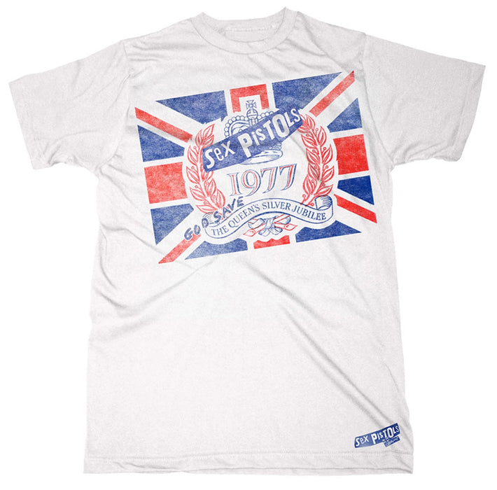 SEX PISTOLS Silver Jubilee MENS White XL T-Shirt NEW