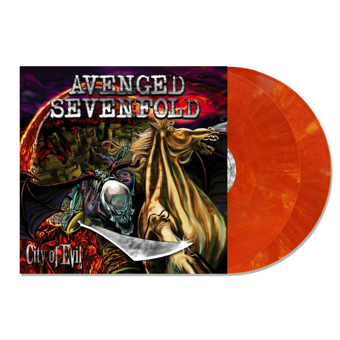Avenged Sevenfold City Of Evil Vinyl LP Eruption Blend Colour 2026