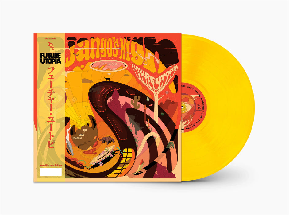 Future Utopia Django's High Vinyl LP Signed Assai Obi Edition Yellow Bio Colour 2024