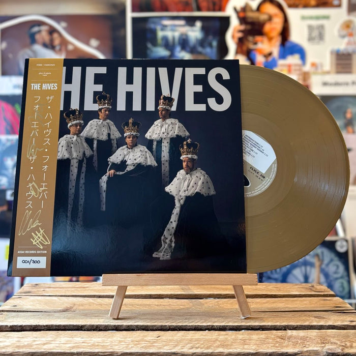 The Hives Forever Forever The Hives Vinyl LP Signed Assai Obi Edition Gold Colour 2025
